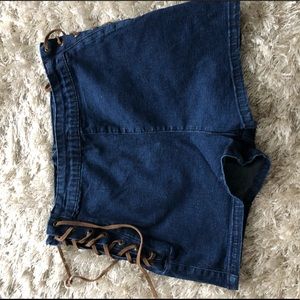 jean shorts